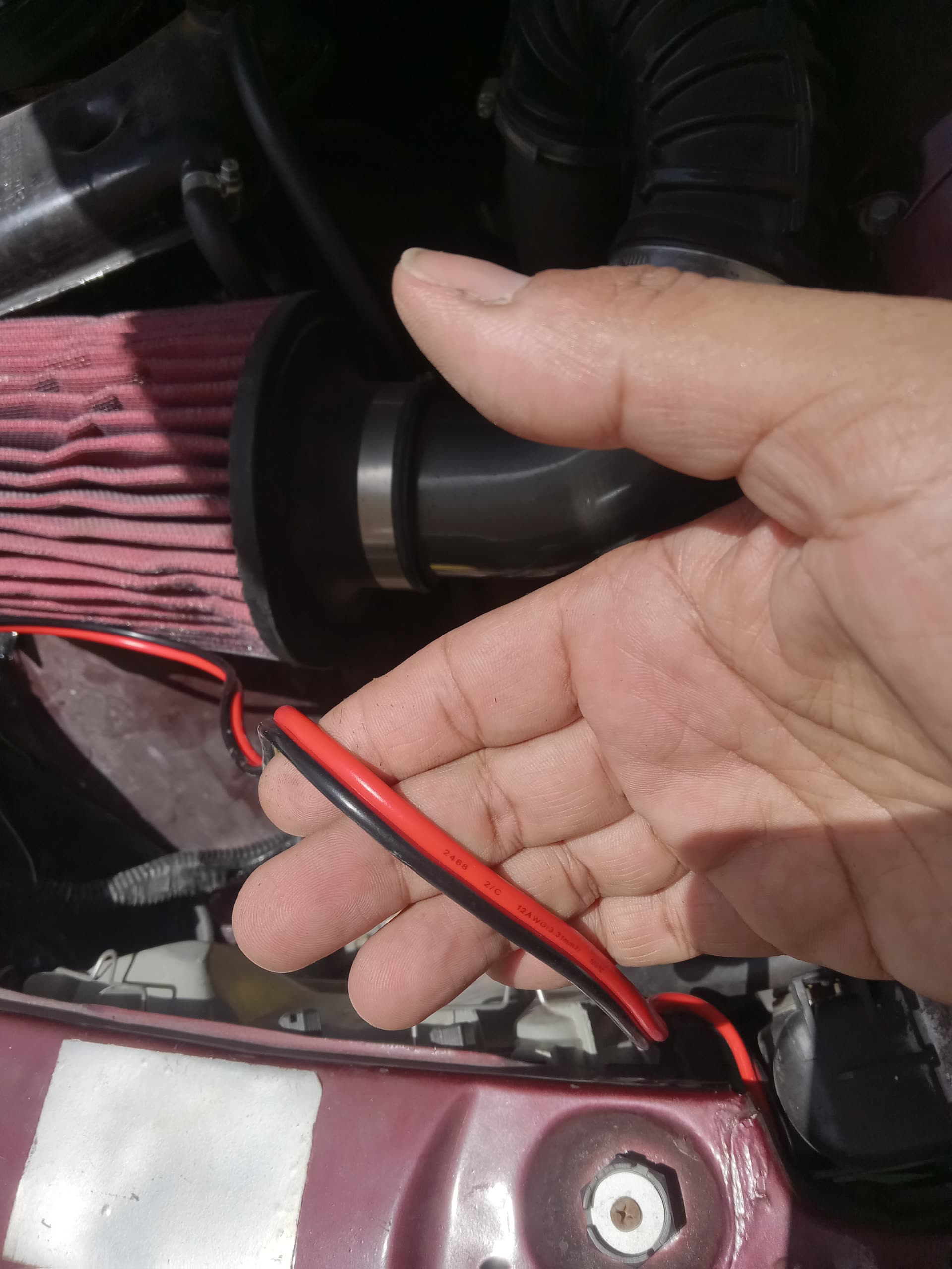 Mercedes SLK230 fan controller dedicated power feed wiring