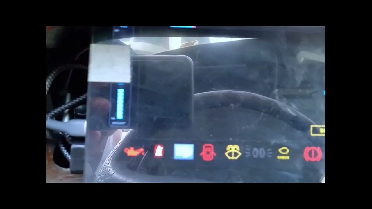 Mercedes SLK 230 digital instrument cluster video cover